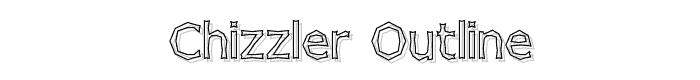 Chizzler Outline font